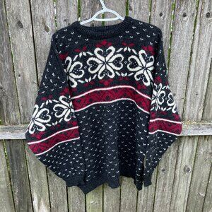 Vintage KG Product wool sweater made in Norwary, XL